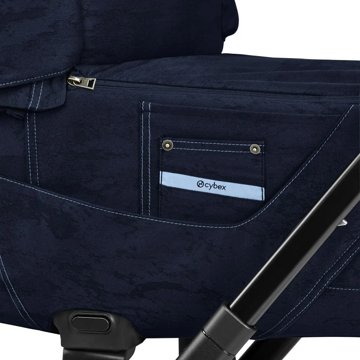 Детская коляска Cybex Priam IV 2 в 1 Rebellious Luxury Denim Blue