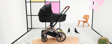 Детская коляска Cybex Priam IV 2 в 1 Rebellious Luxury Denim Blue