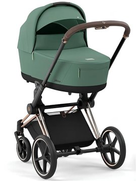 Коляска 2 в 1 Cybex Priam IV шасси Rosegold