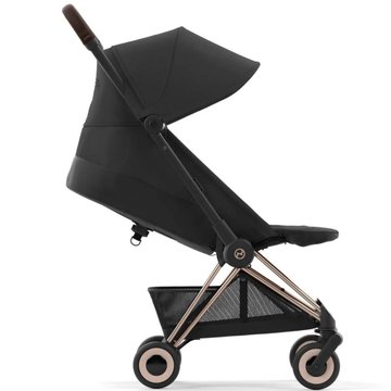 Коляска прогулочная Cybex Coya шасси Rosegold с дождевиком 