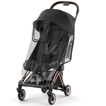 Коляска прогулочная Cybex Coya шасси Rosegold с дождевиком 