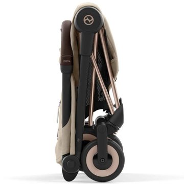 Коляска прогулочная Cybex Coya шасси Rosegold с дождевиком 