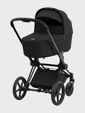 Коляска 2 в 1 Cybex Priam IV шасси Chrome Brown / Matt Black